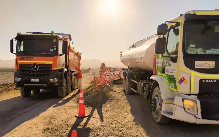Camion de Geodiesel en Faena Camion de Geodiesel en Faena